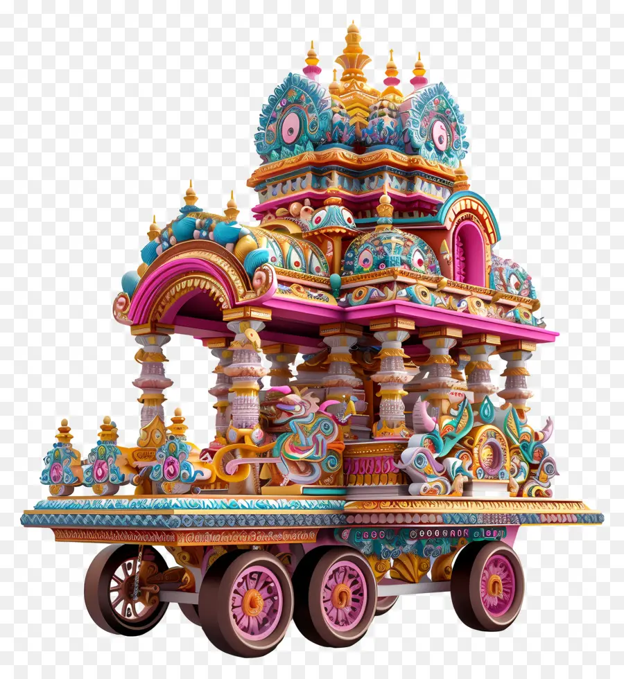 Rath Yatra，Charrette Du Temple PNG