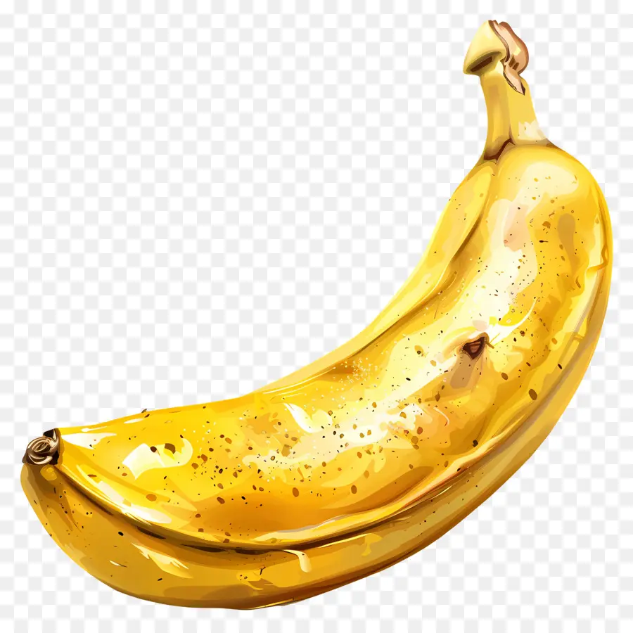 Banane，Illustration De Banane Réaliste PNG