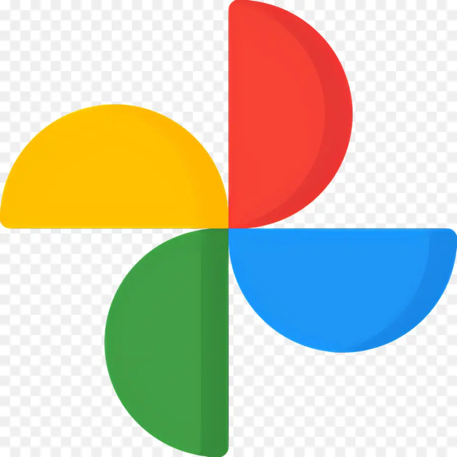 Logo Google Photos，Moulinet Coloré PNG