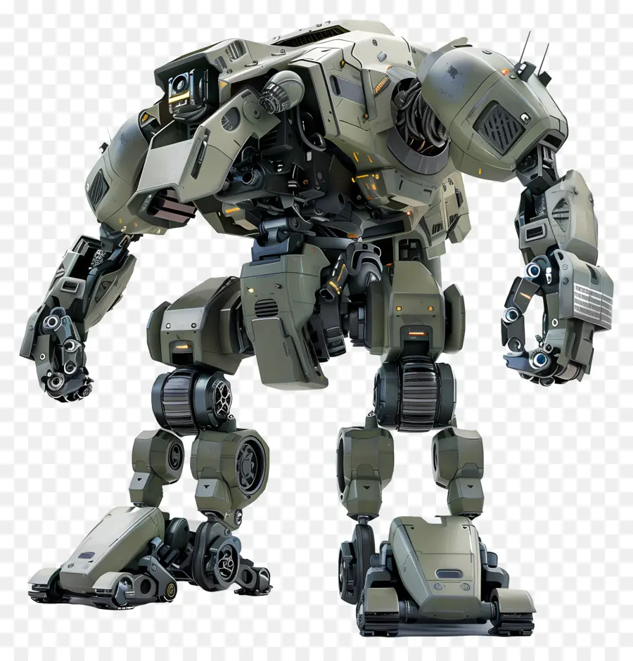 Robot Militaire，Robot Camouflé PNG