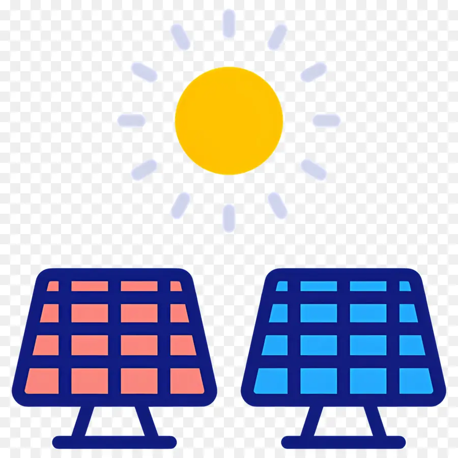 Énergie Renouvelable，Panneau Solaire PNG