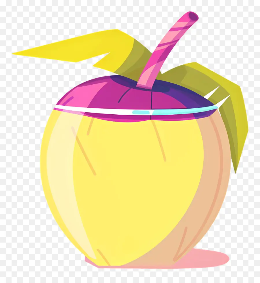 Eau De Coco，Noix De Coco PNG