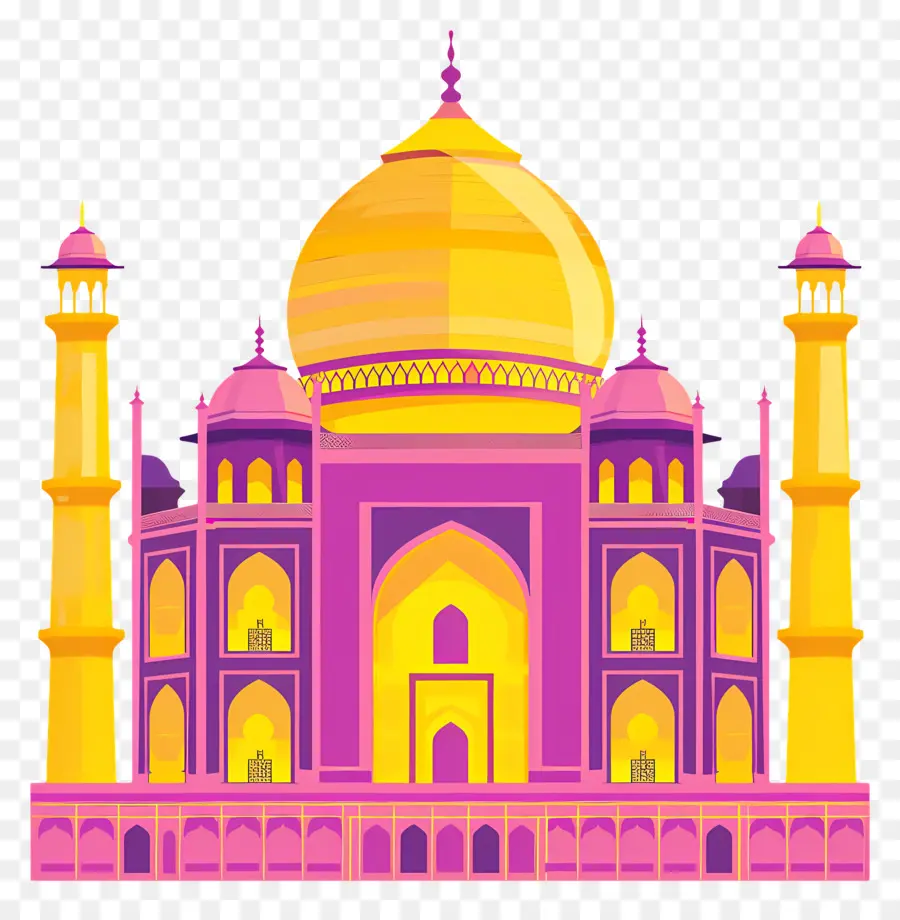 Taj Mahal，Bâtiment Rose PNG