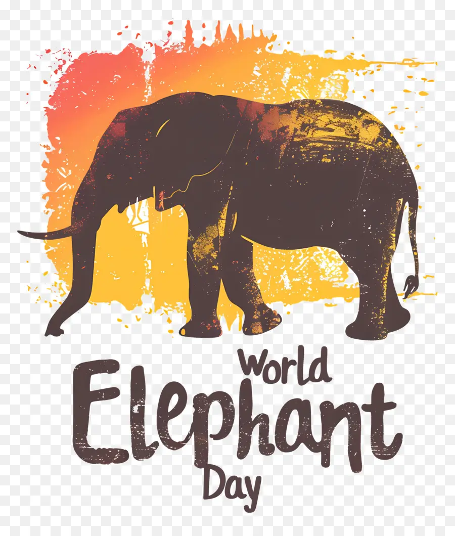 Journée Mondiale De L'éléphant，Éléphant PNG