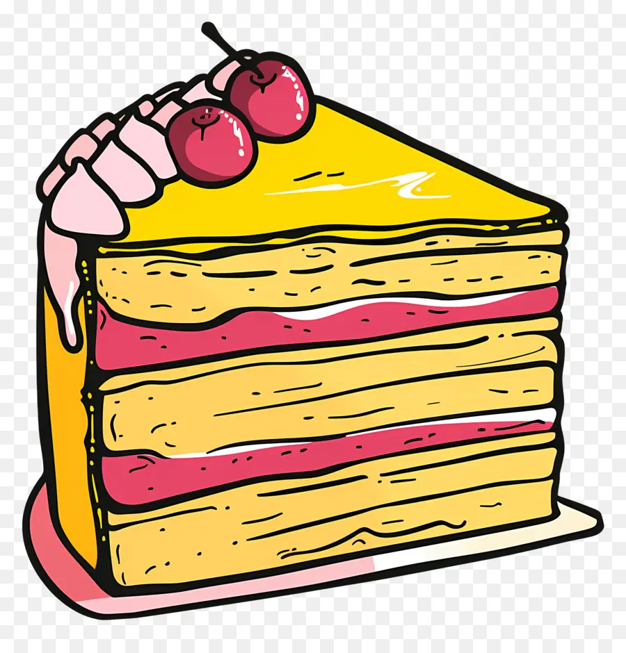 Gâteau，Tranche PNG