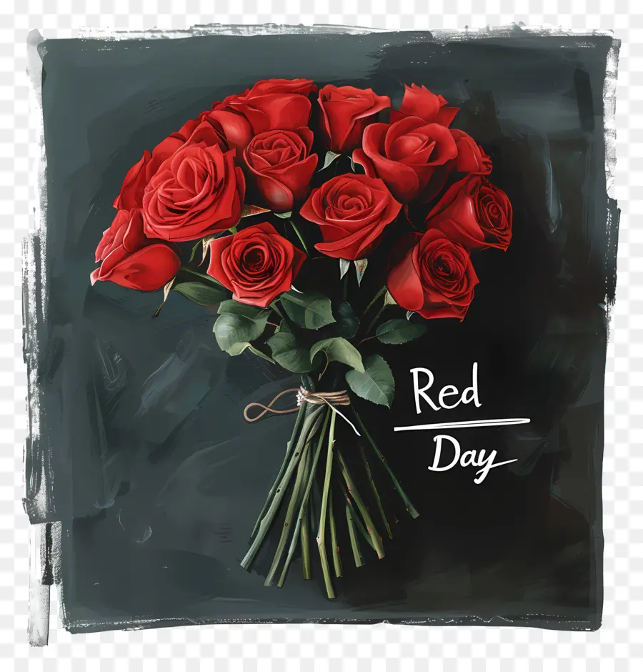 Jour De La Rose Rouge，Les Roses Rouges PNG