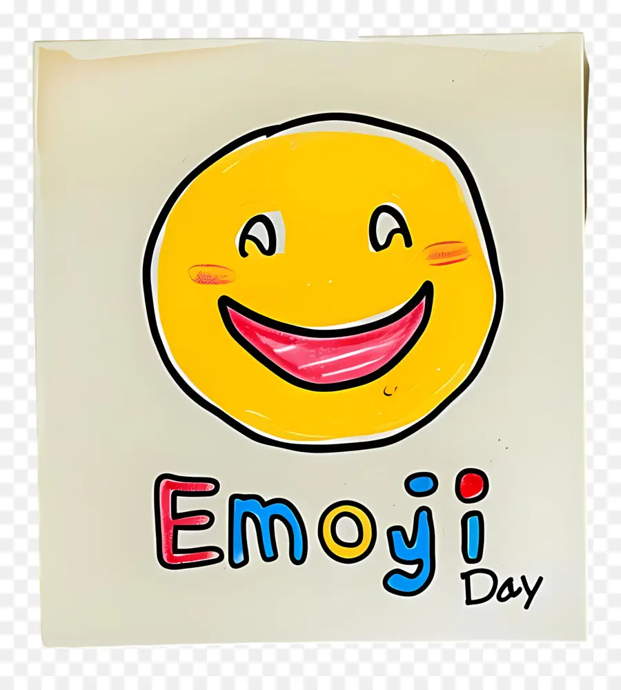 Journée Mondiale Des émojis，Emoji Souriant PNG