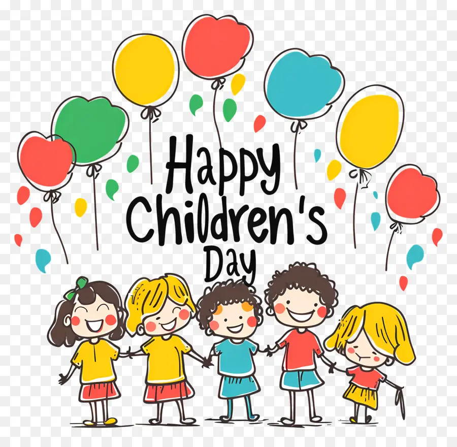 Heureux Childrens Jour，Les Enfants PNG