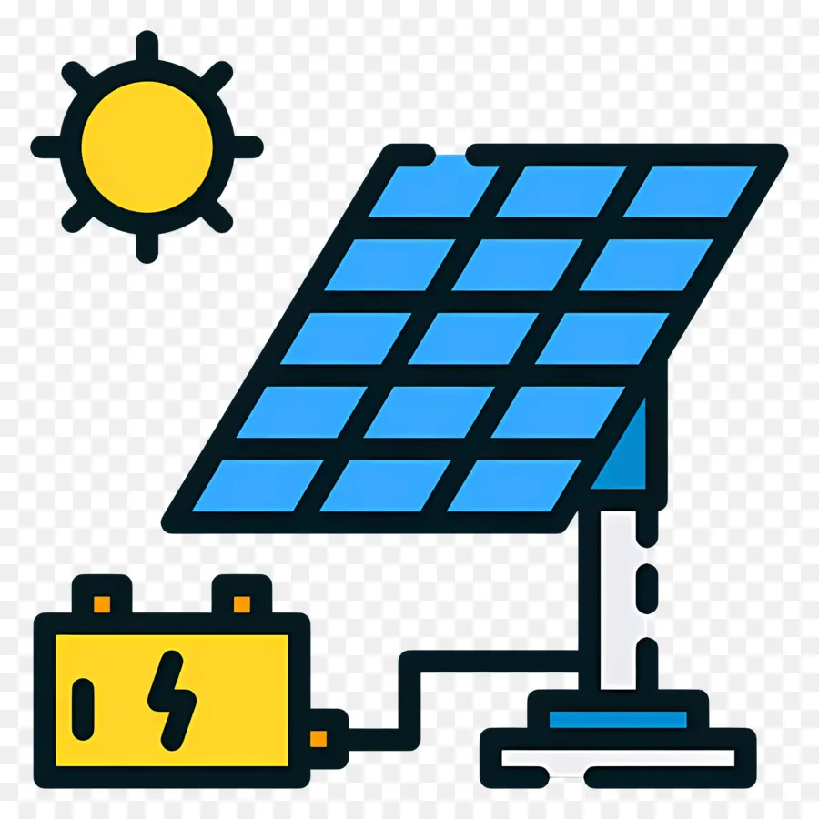 Les énergies Renouvelables，L'énergie Solaire PNG