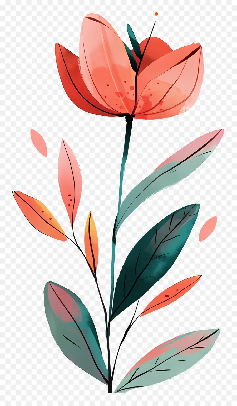 Fleur，Fleur Rouge PNG