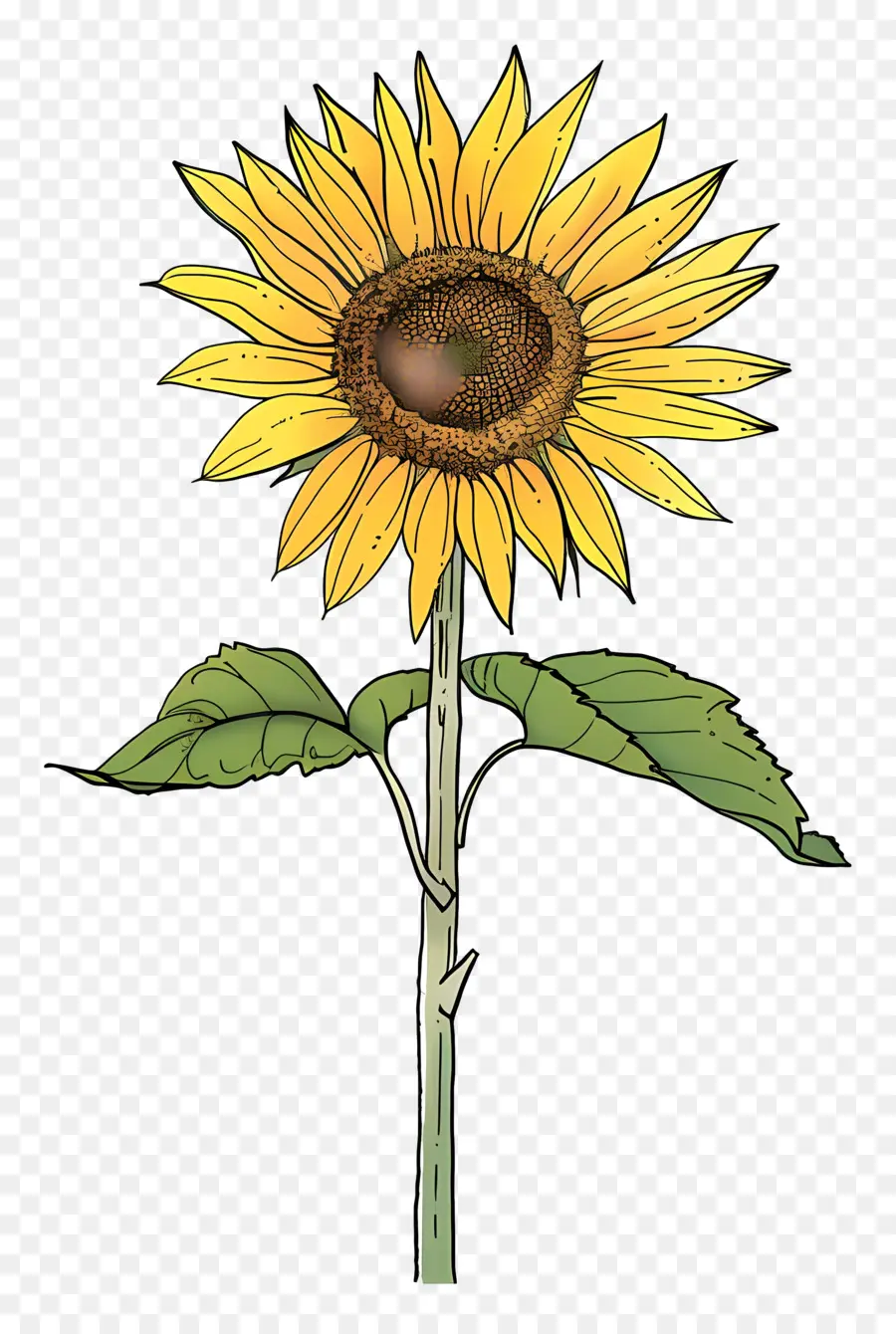 Tournesol，Plante PNG