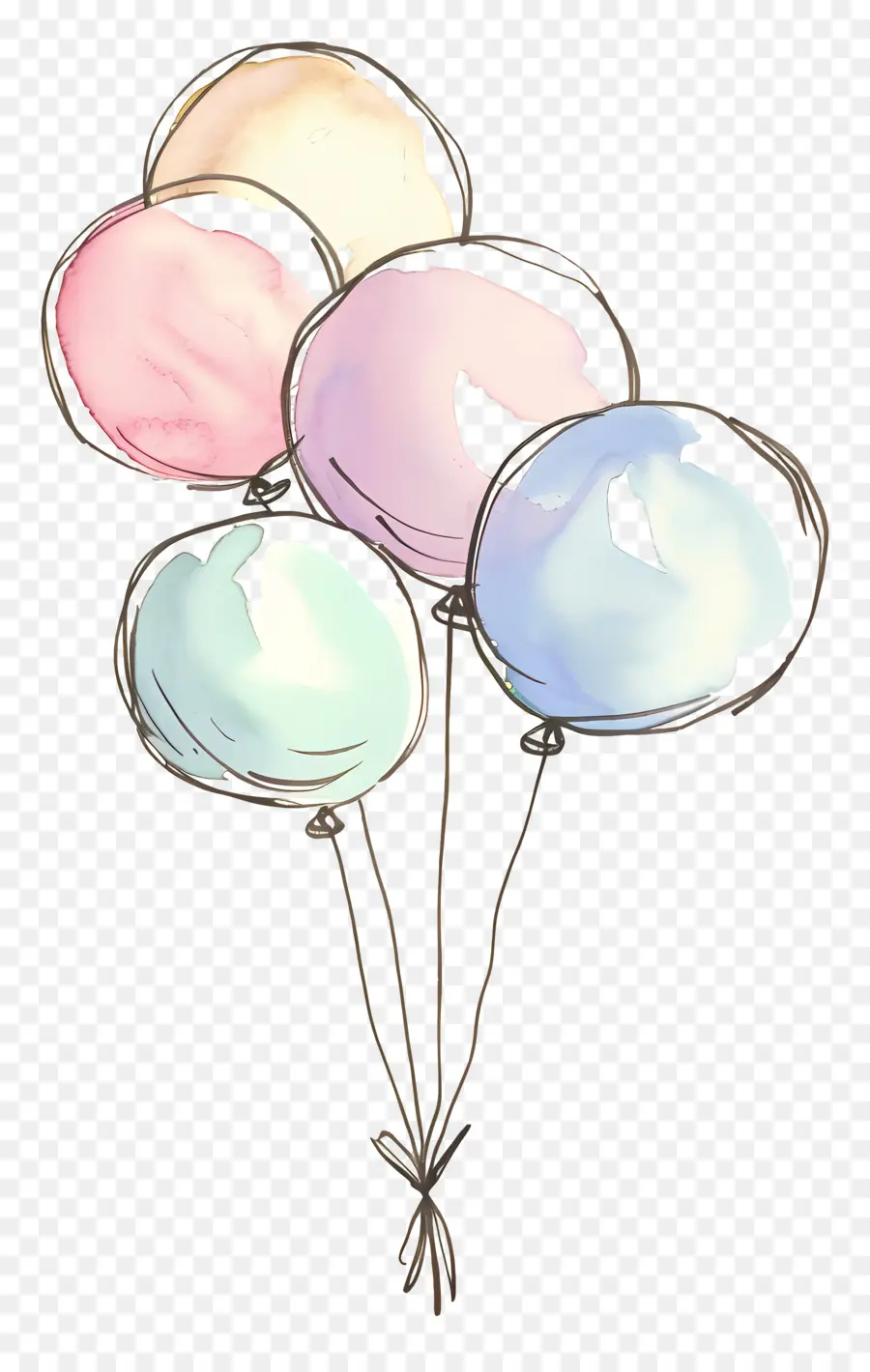 Ballons，Coloré PNG