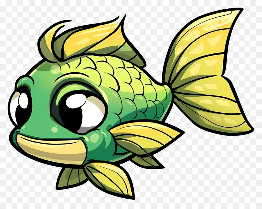 Poisson，Poisson De Dessin Animé PNG