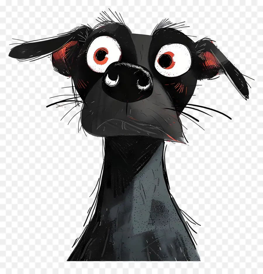 Chien，Chien Noir PNG