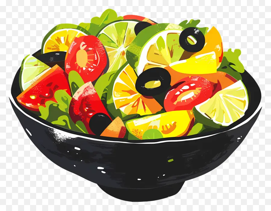 Salade Mexicaine，Bol De Légumes PNG