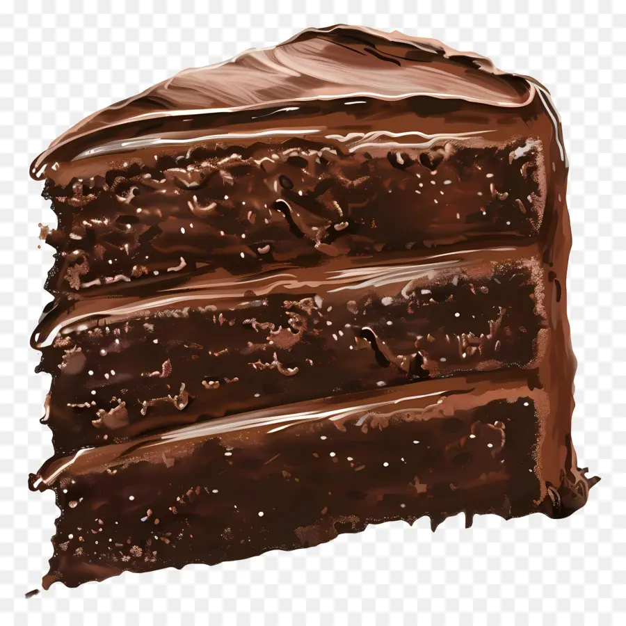 Gâteau Au Chocolat，Dessert PNG