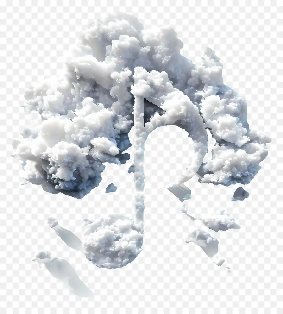 Note De Musique，Nuage PNG