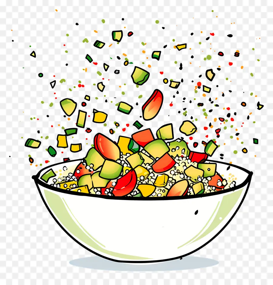 Salade De Quinoa，Légumes PNG