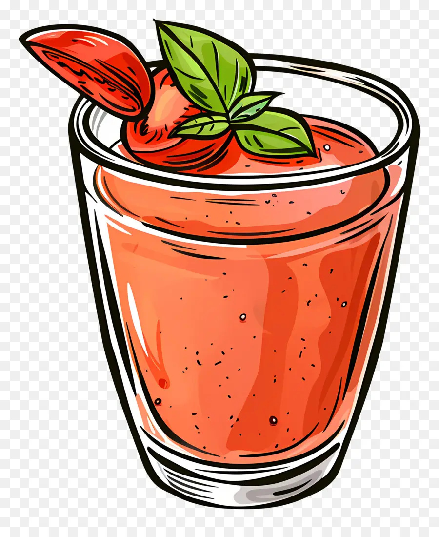 Gazpacho，Smoothie Aux Tomates PNG