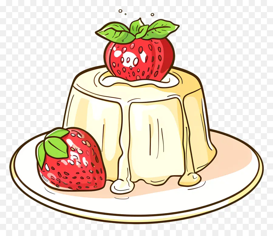 Panna Cotta，Pudding PNG