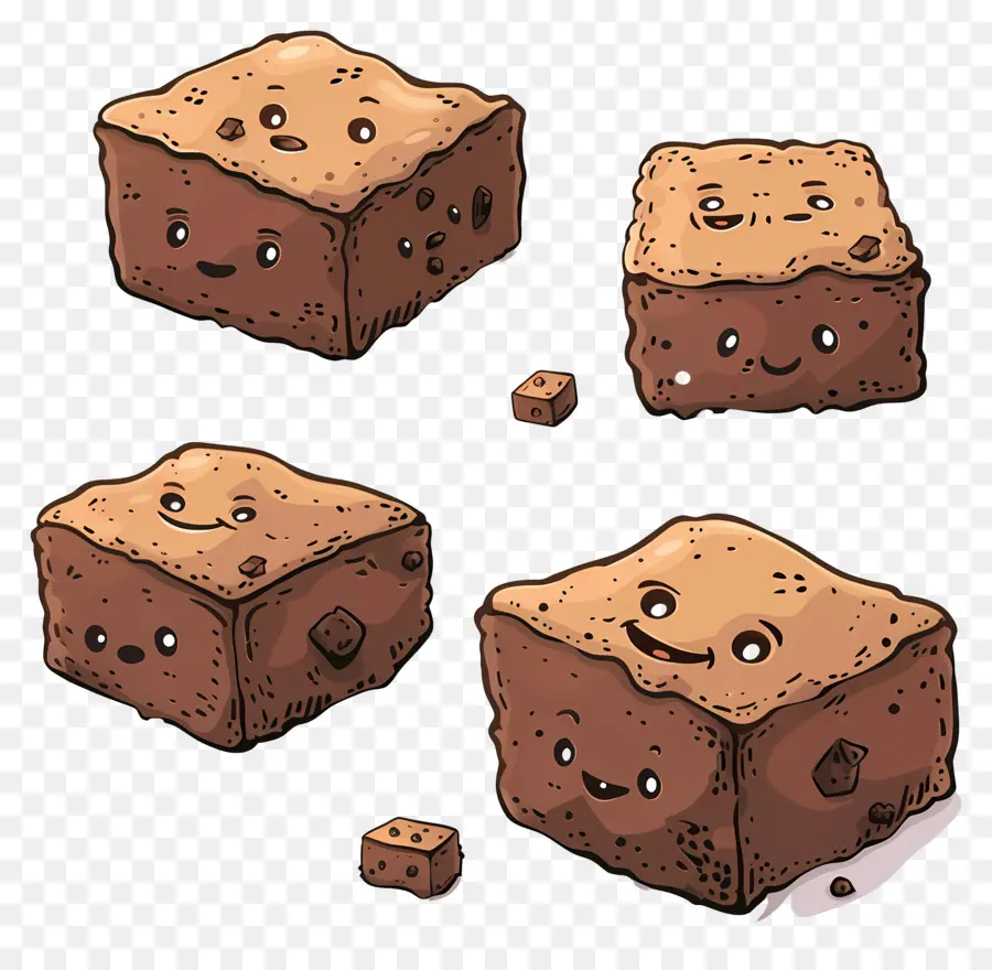 Brownies，Chocolat PNG