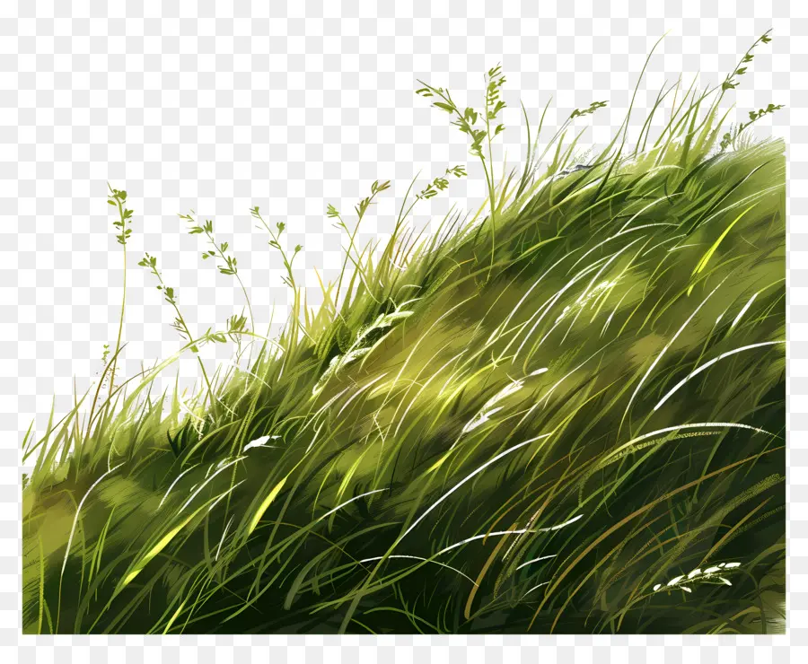 Pâturin，Herbe Verte PNG