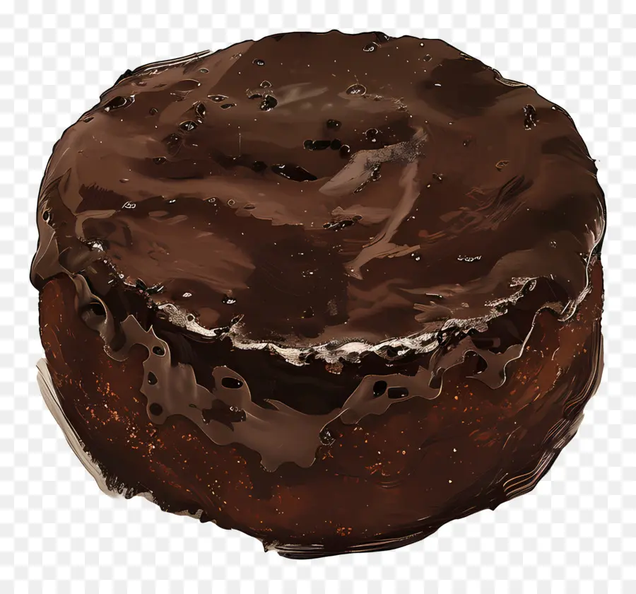 Gâteau De Lave Au Chocolat，Gâteau Au Chocolat PNG