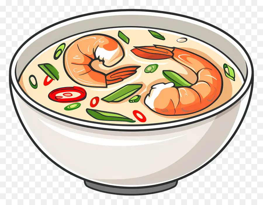 Tom Yum Goong，Soupe Aux Crevettes PNG