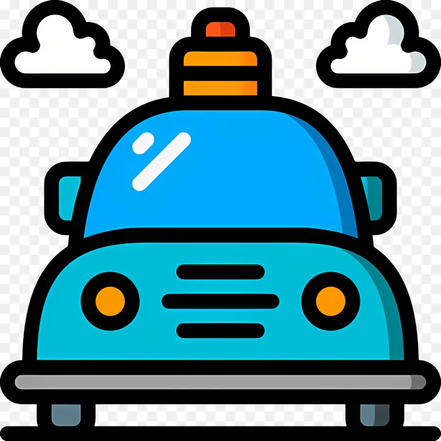 Prenez Un Jour De Voyage，Voiture Bleue PNG