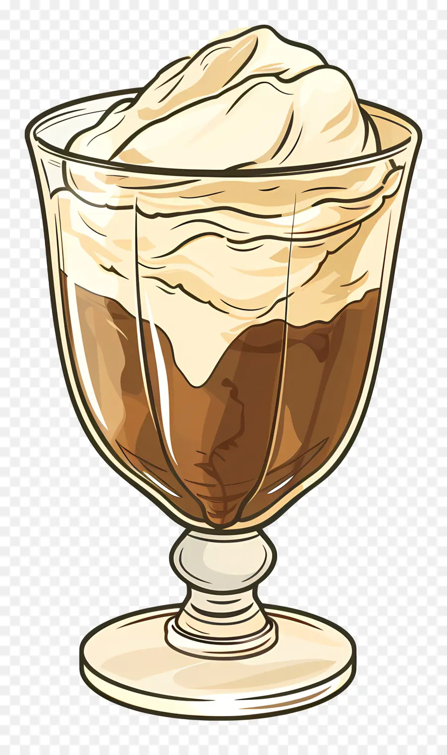 Café Affogato，Dessert PNG