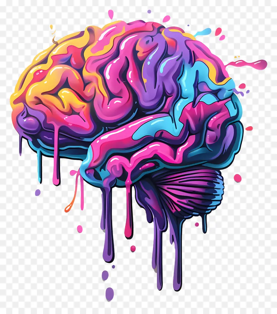 Cerveau，Bleu PNG