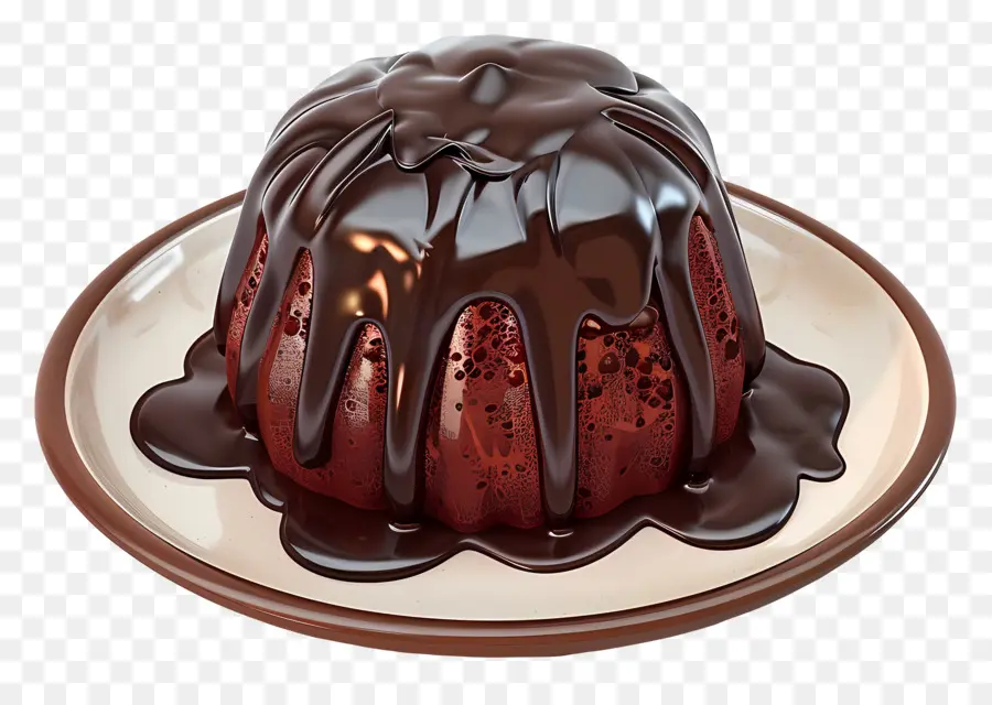 Gâteau De Lave Au Chocolat，Gâteau Au Chocolat PNG