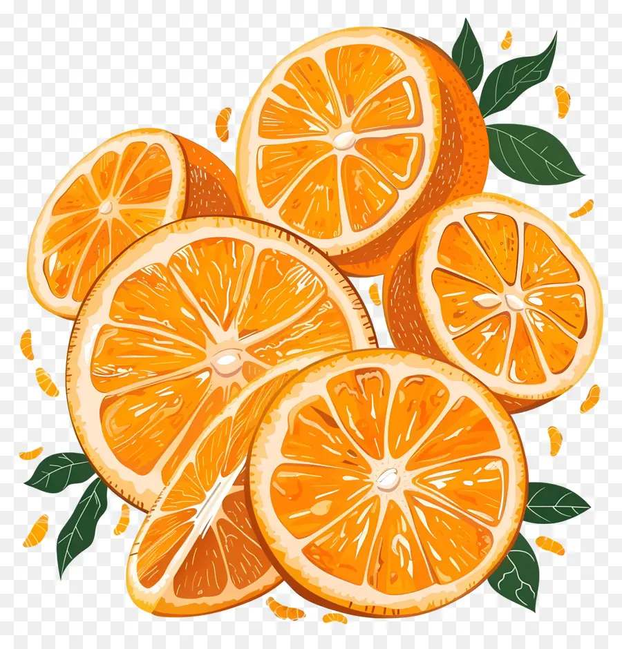 Fruits Orange，Les Oranges PNG