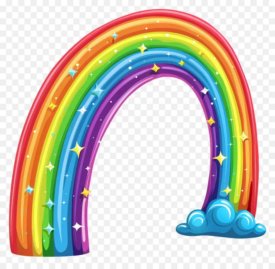 Arc En Ciel，Nuages PNG