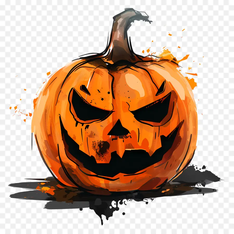 Citrouille D'halloween，Citrouille PNG