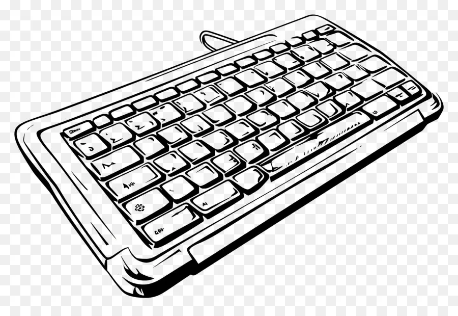 Un Dessin Au Trait，Clavier PNG