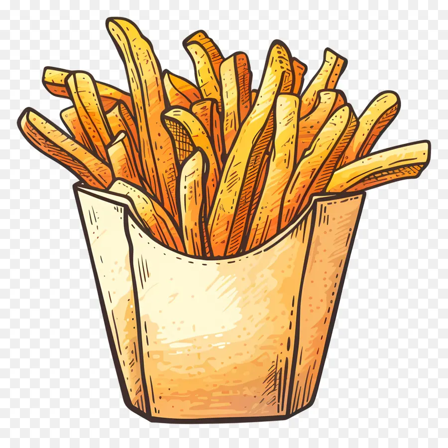 Frites，Collation PNG