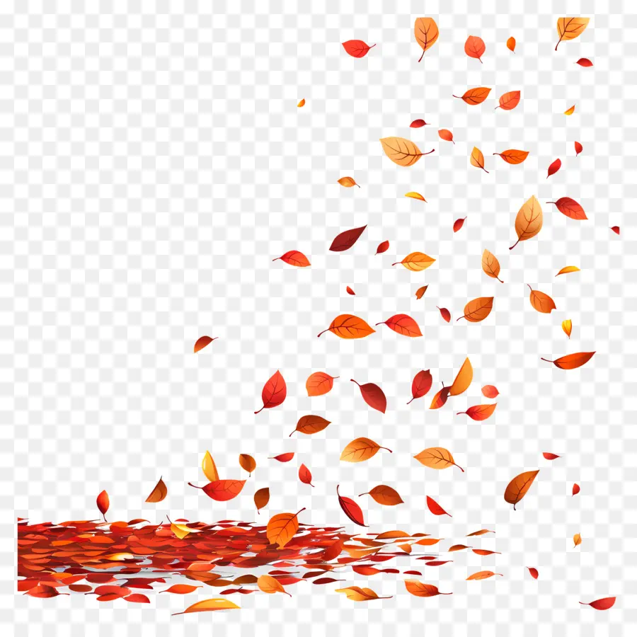 La Chute Des Feuilles，Les Feuilles De L'automne PNG