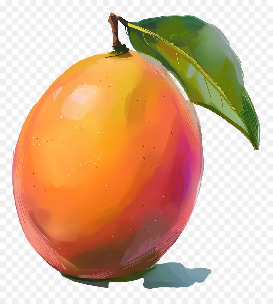 La Mangue，Fruits Orange PNG