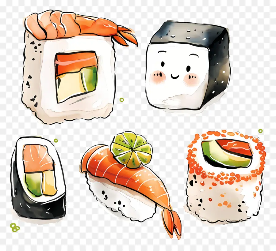 Sushis，Japonais PNG