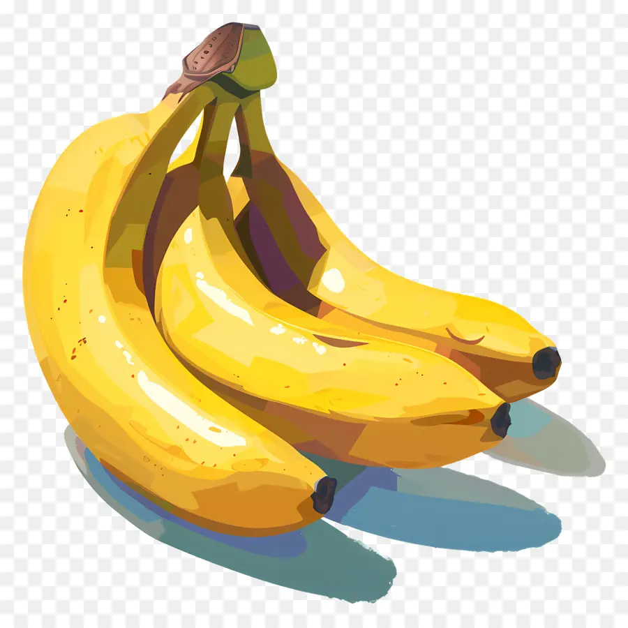 Bananes，Jaune PNG