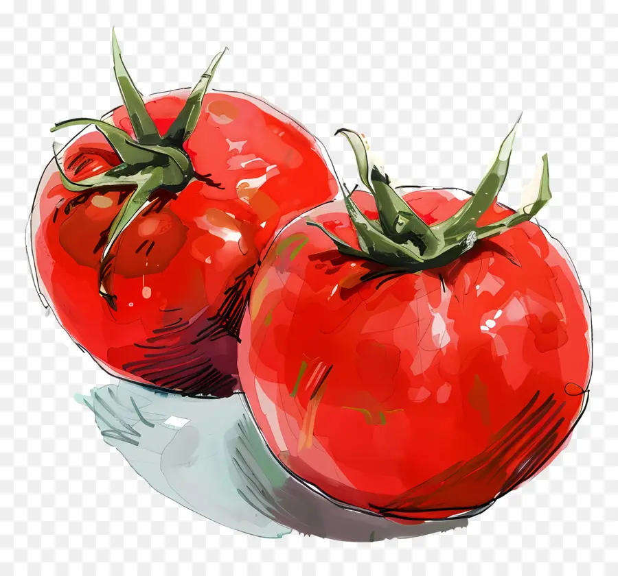 Tomates，Rouge Tomate PNG