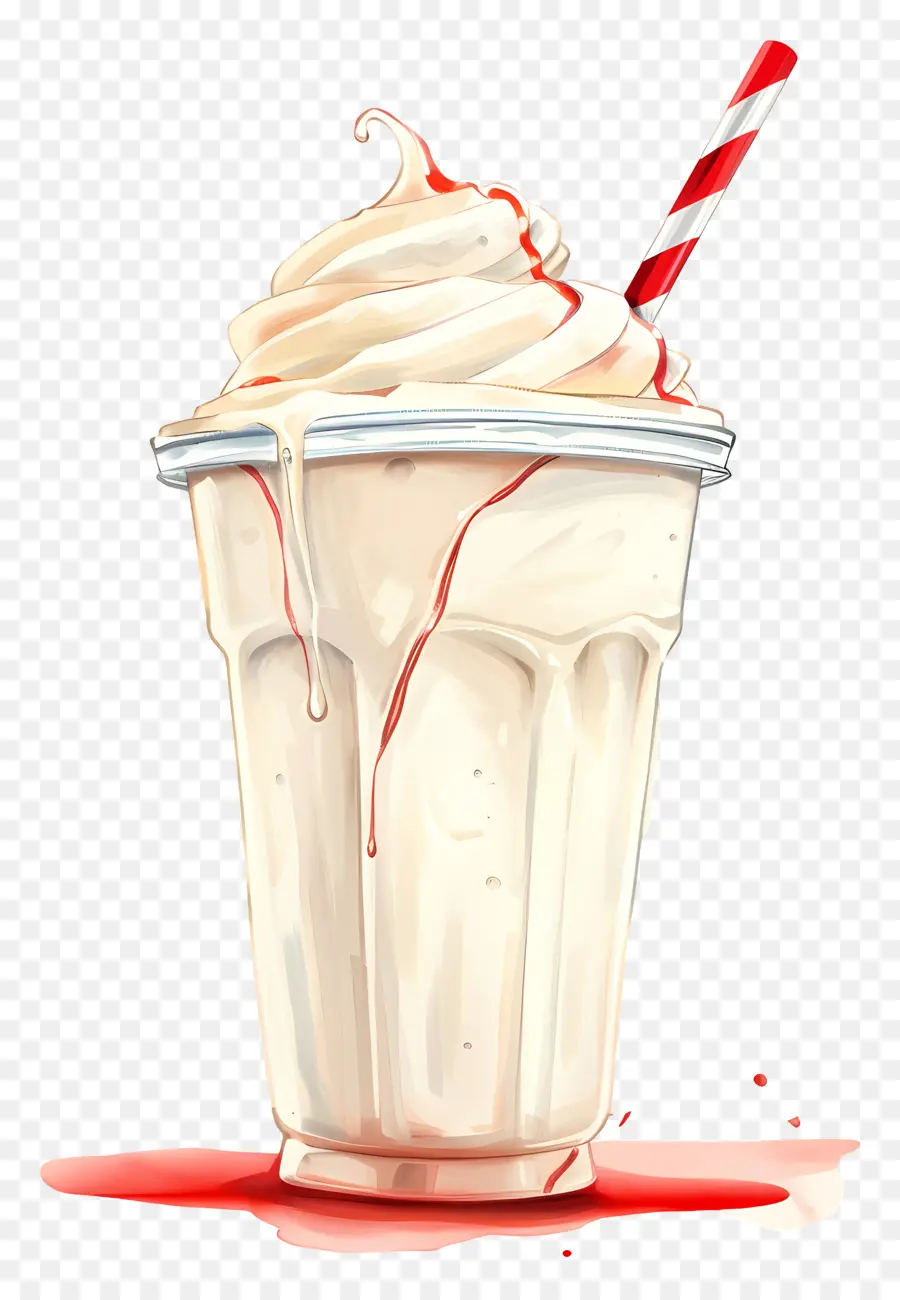 Milk Shake，Milk Shake Rose PNG