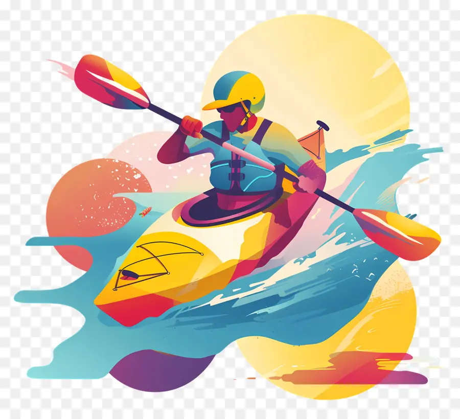 Kayak，Les Sports D'eau PNG