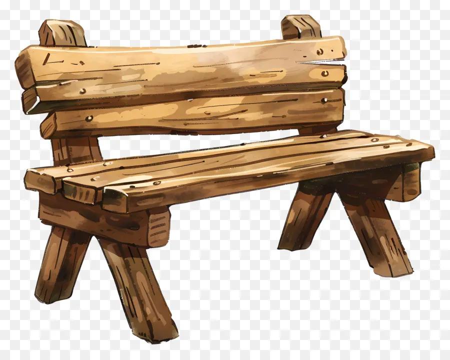 Banc En Bois，Banc PNG