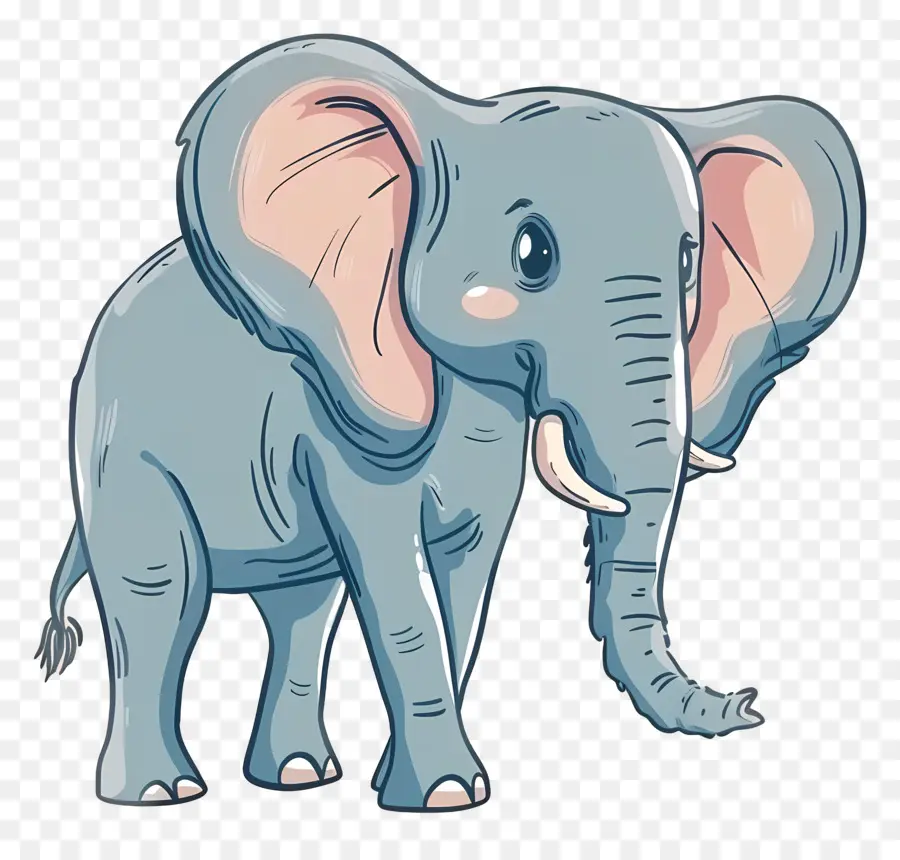 Éléphant，Éléphant Mignon PNG