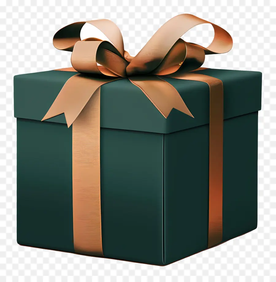 Coffret Cadeau Vert，Coffret Cadeau PNG