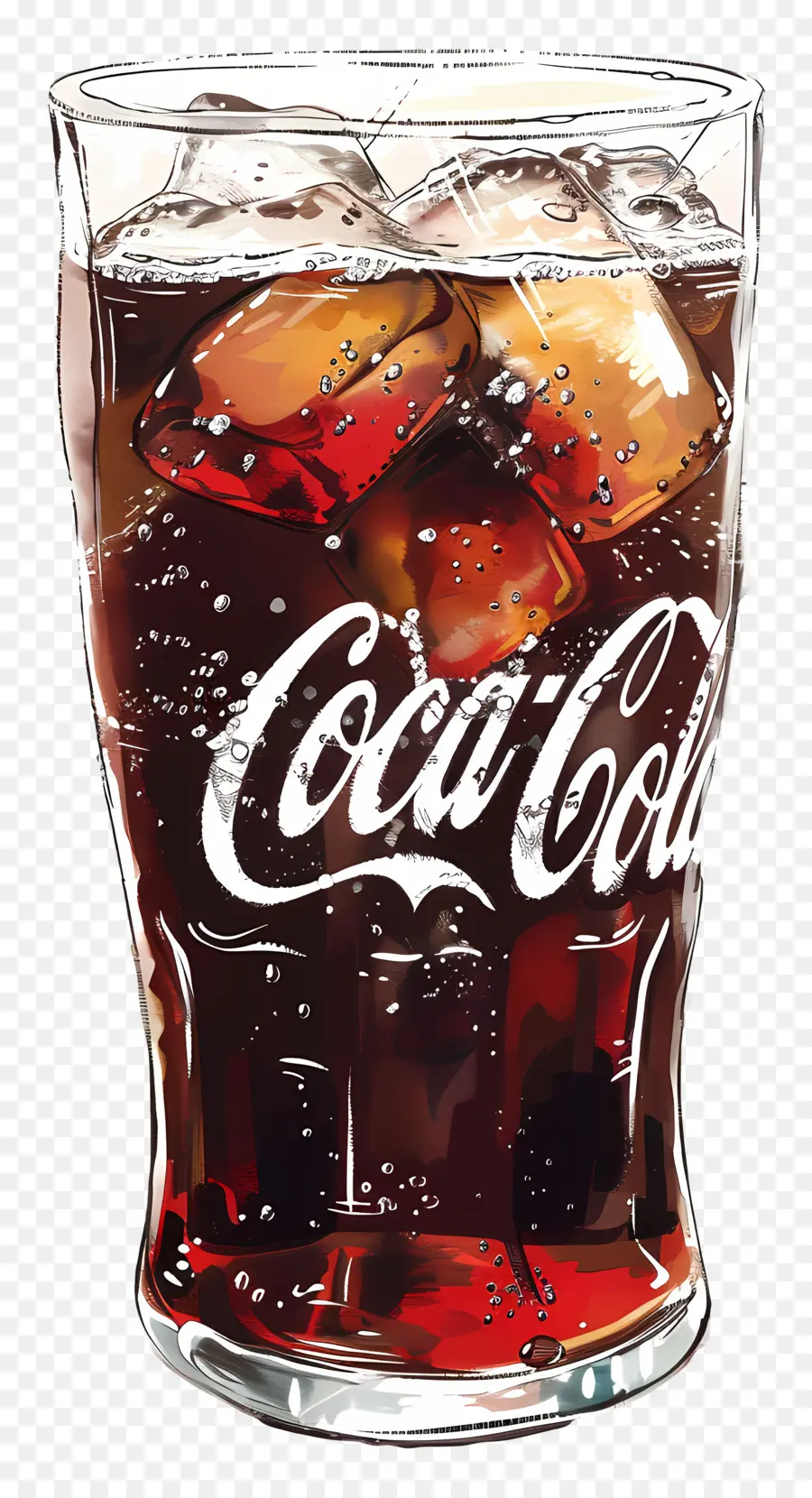 Coca Cola，Verre PNG