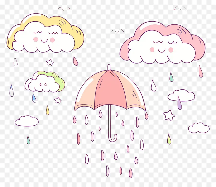 Saison Des Pluies，Nuages ​​pluvieux PNG