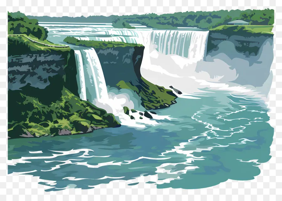 Chutes Du Niagara，Cascade PNG